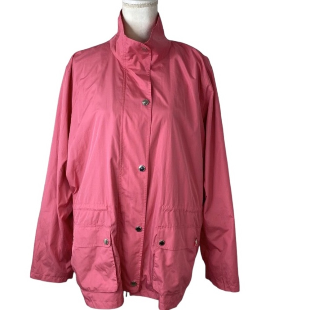Ralph Lauren 2X Pink High Collar Jacket